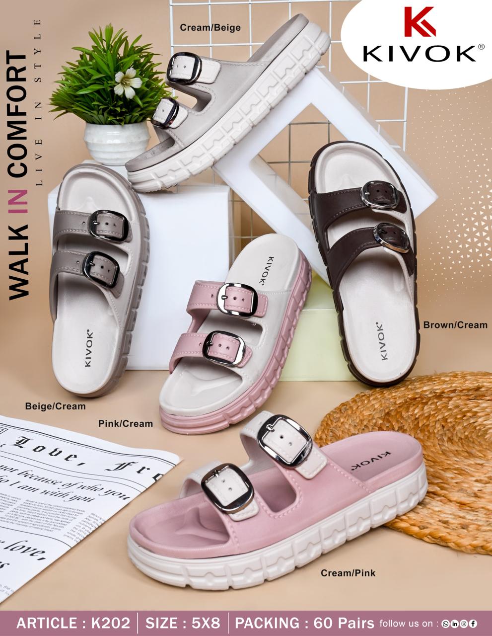 Ladies Eva Slipper